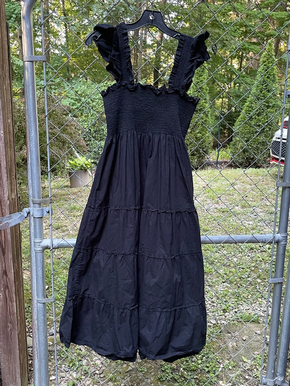 Hill House The Ellie Nap Black Dress Size Large